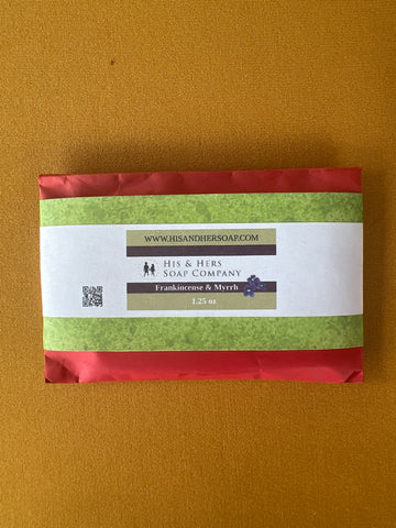 Guest Soap - Frankincense & Myrrh