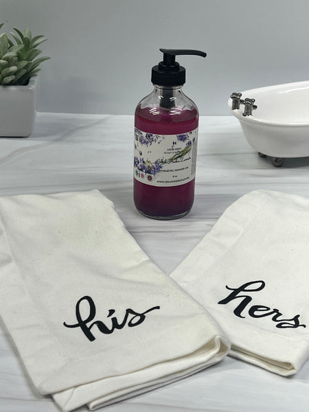 Black Amber Lavender Shower Gel