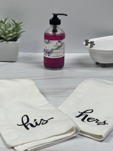 Black Amber Lavender Shower Gel