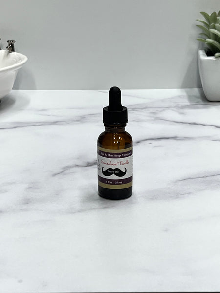 Sandalwood Vanilla - Moisturizing Beard Oil