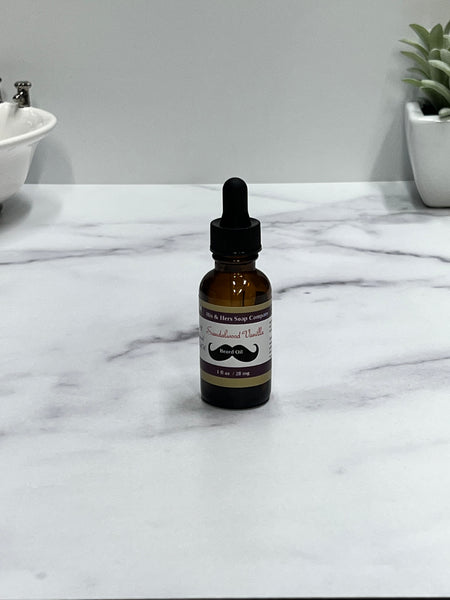 Sandalwood Vanilla - Moisturizing Beard Oil