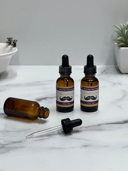 Tobacco & Bay Leaf - Moisturizing Beard Oil