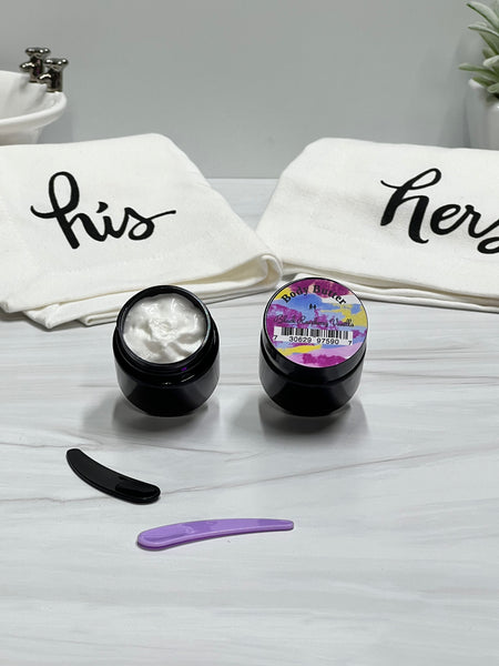 Black Raspberry Vanilla Body Butter Moisturizer - 1 oz Travel Size