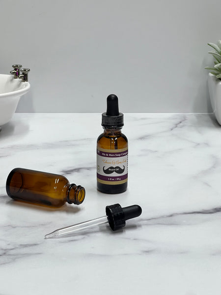 Tobacco & Bay Leaf - Moisturizing Beard Oil