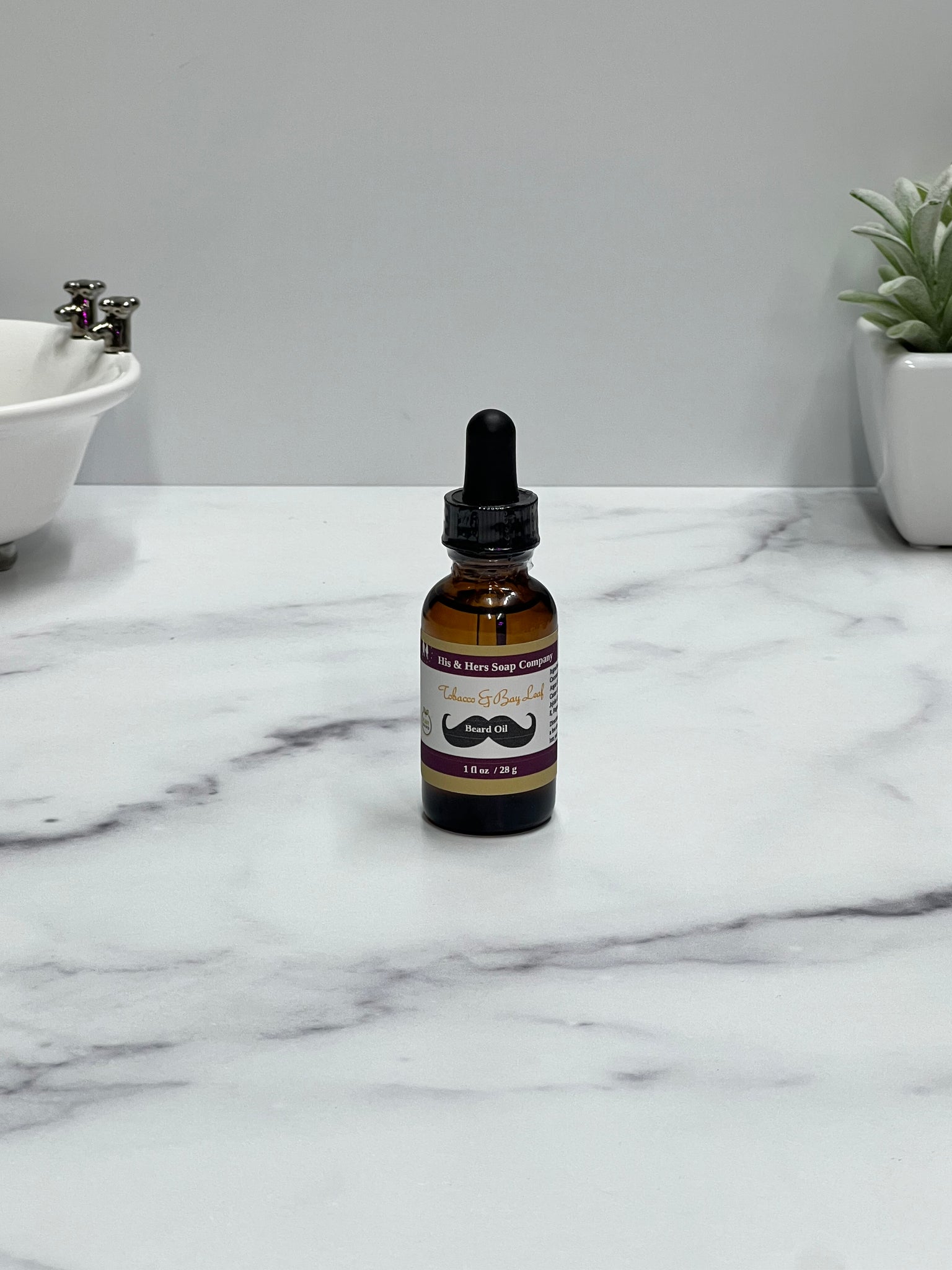 Tobacco & Bay Leaf - Moisturizing Beard Oil